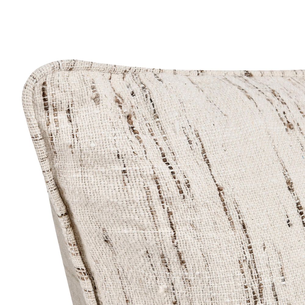 Classic Home Tavira 22&quot; Square Throw Pillow in Natural, , large