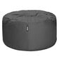Jaxx 4" Round Bean Bag with Removable Cover in Charcoal, , large