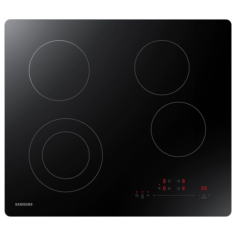 Samsung 24" Electric Cooktop with Digital Touch Controls in Black, , large