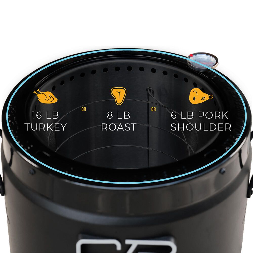 Char-Broil The Big Easy Outdoor Air Fryer in Black, , large