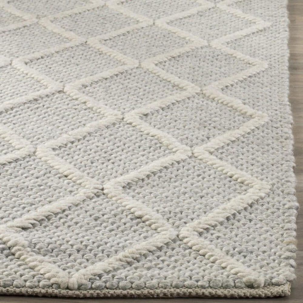 Safavieh Natura NAT310B  2&#39;3&quot; x 8&#39; Silver and Ivory Runner, , large
