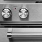 KitchenAid 30" Element Electric Downdraft Slide In Range in Stainless Steel, , large