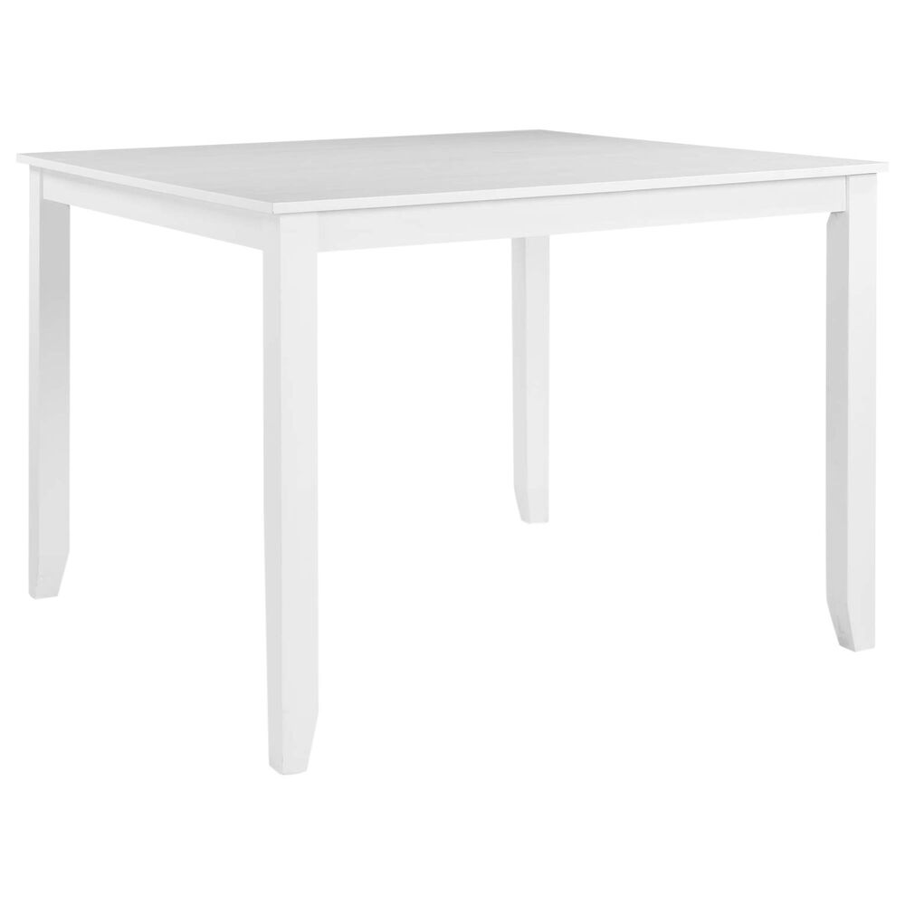 Lane Kona Counter Height Table in White - Table Only, , large