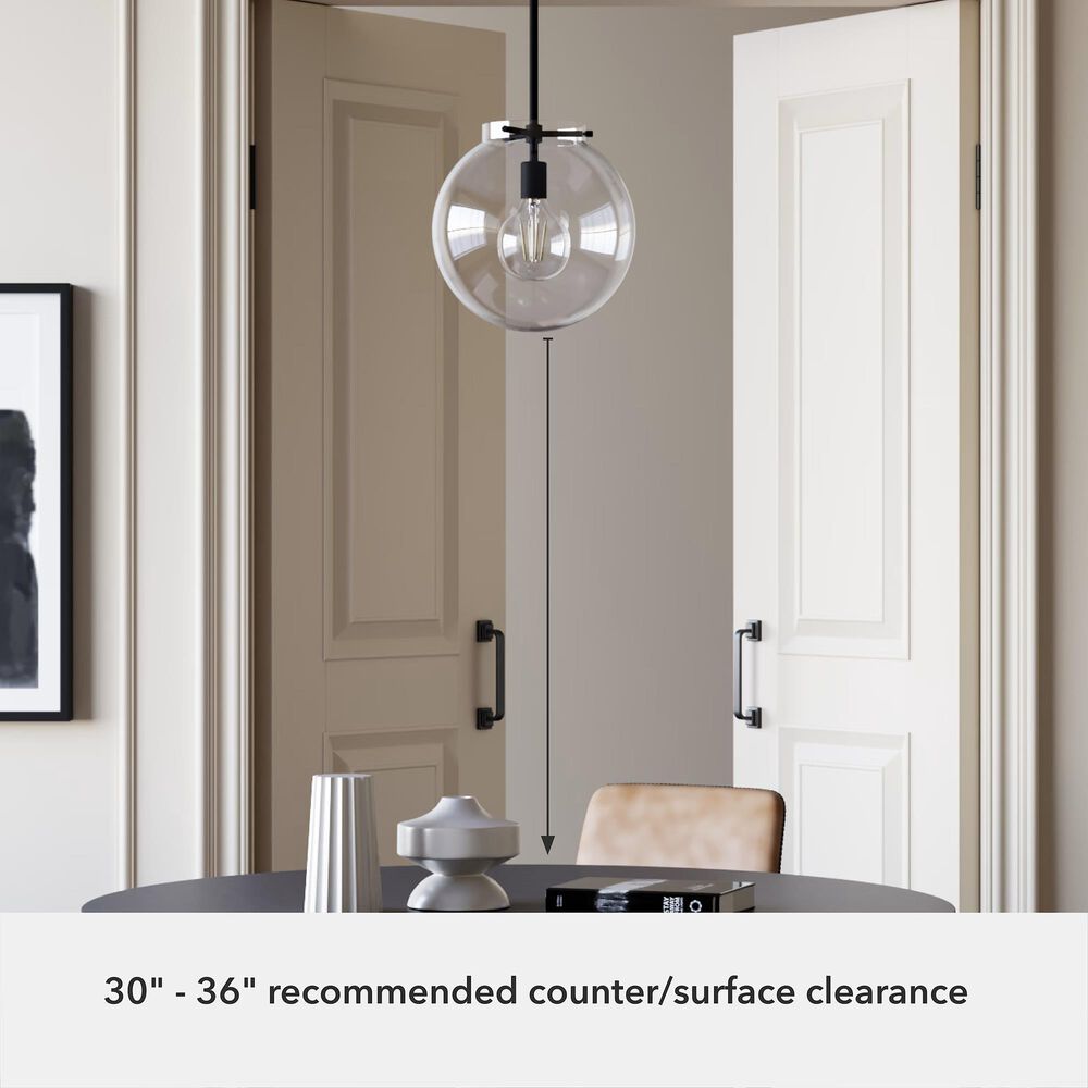 Hunter Sacha 1-Light Pendant in Natural Iron, , large