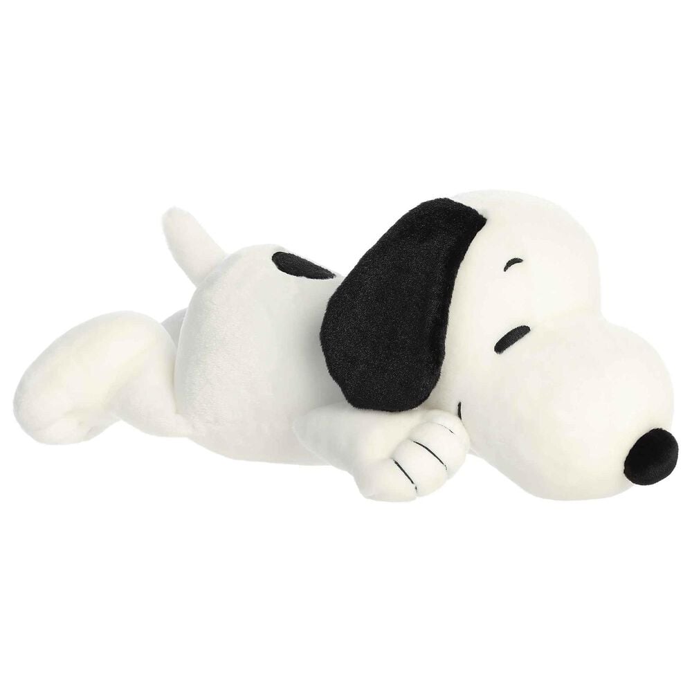Aurora Peanuts 18.5&quot; Snuggle Snoopy Plush in White, , large