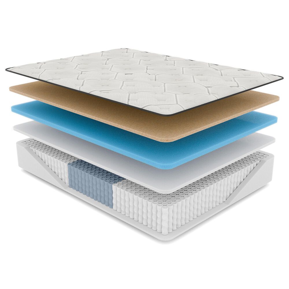 Hearth and Haven Diamond  Cleo Firm Euro Top Twin Mattress, , large