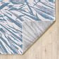 Kas Oriental Rugs Luna Illusions 3"3" x 4"11" Ivory and Blue Area Rug, , large