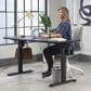 Sauder Adjustable Height Desk in Black, , large