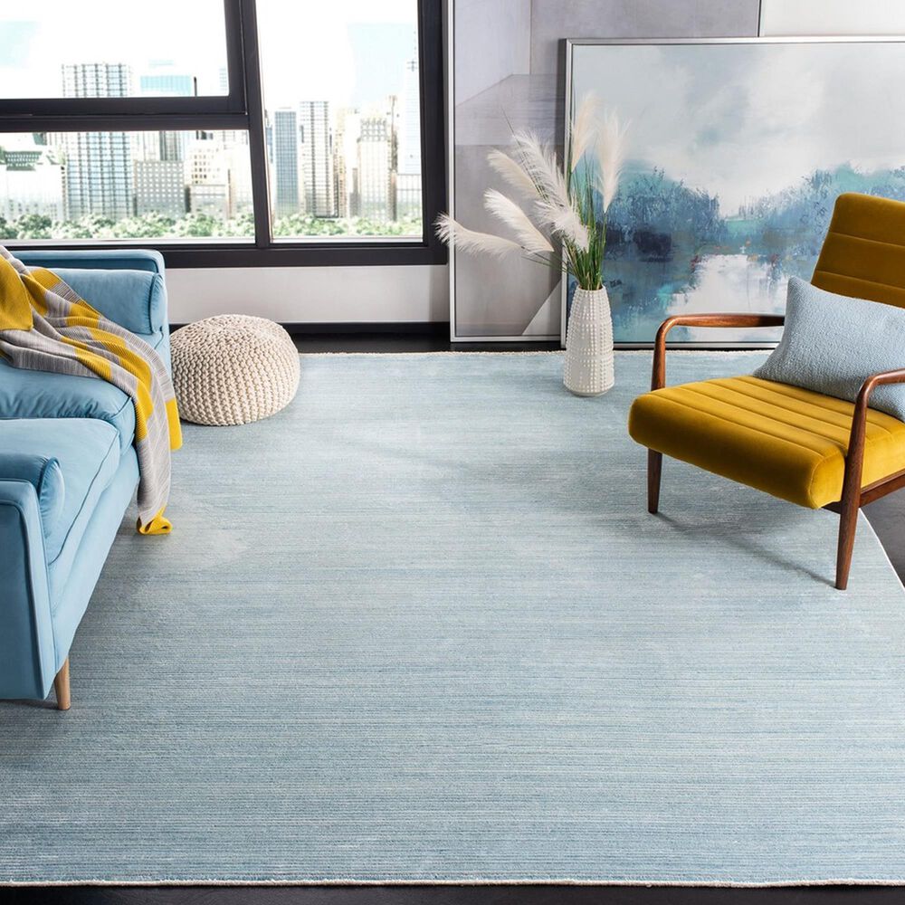 Safavieh Dream 8&#39; x 10&#39; Turquoise and Grey Area Rug, , large