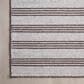 Magnolia Home Charlie Silver and Bark 7"9" x 9"9" Indoor/Outdoor Area Rug, , large