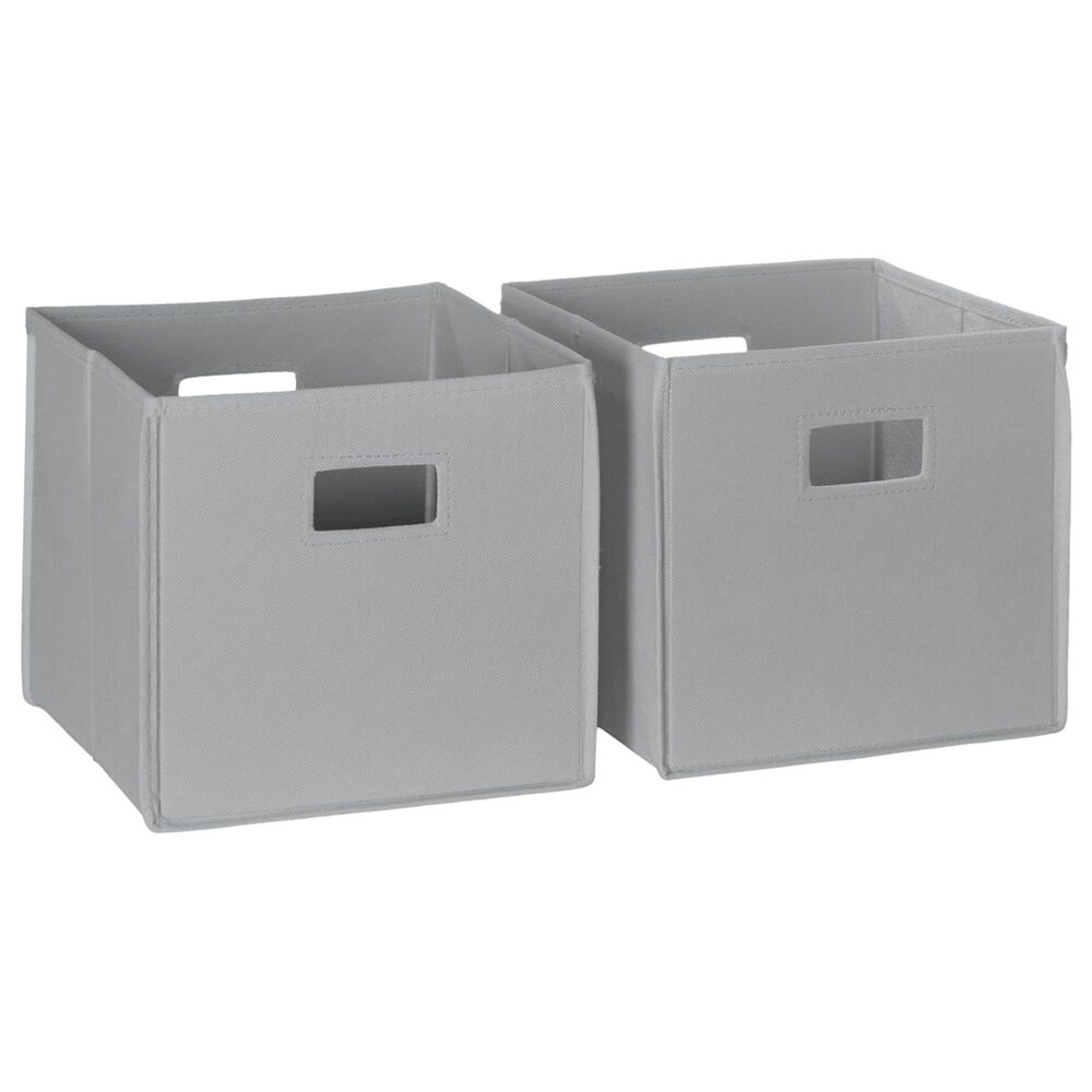 RiverRidge Home Kids 6 Cubby Storage Activity Table in White and Gray NFM