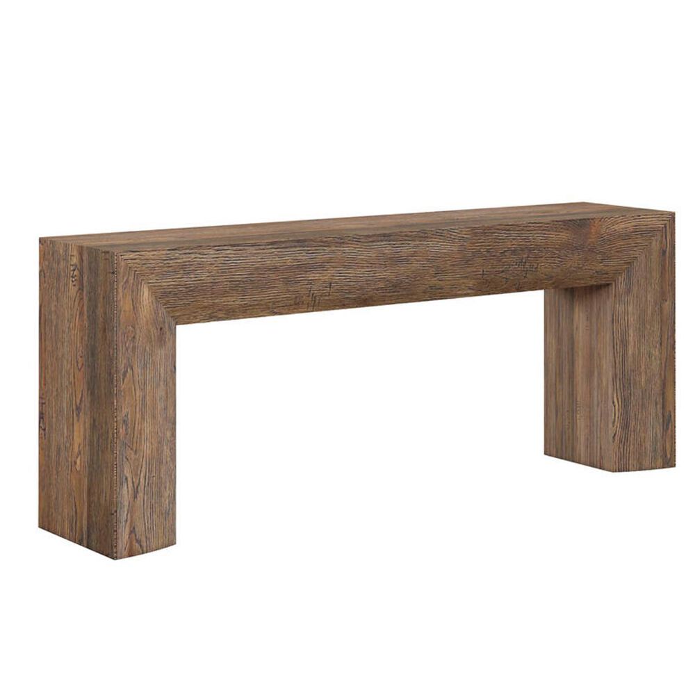 Vantage Stockyard Console Table in Smoaked Brown, , large