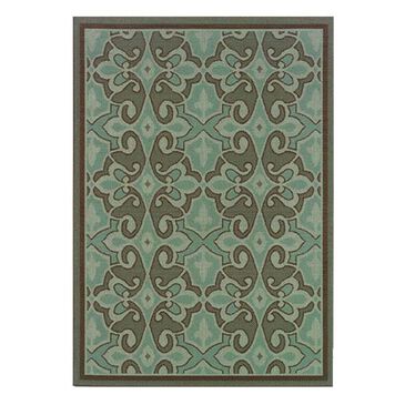 Oriental Weavers Montego 2335L 5"3" x 7"6" Blue Area Rug, , large