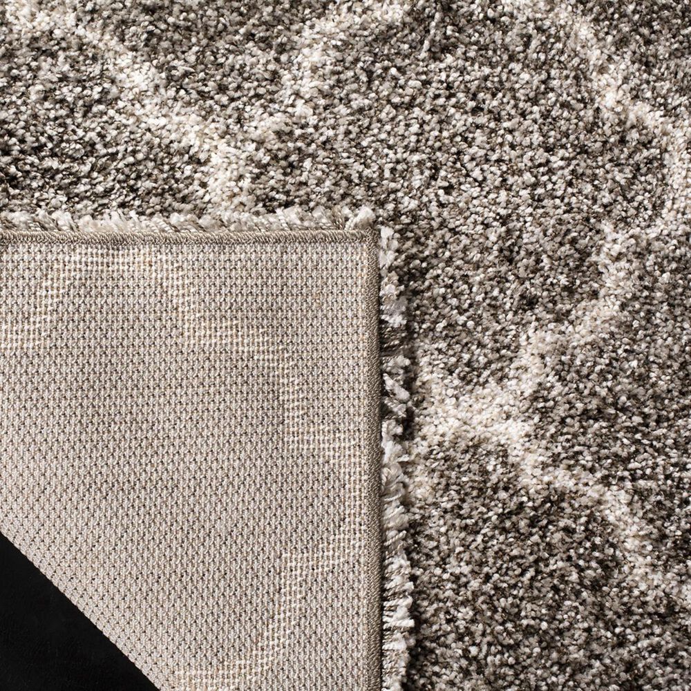 Safavieh Hudson Shag SGH282B-6 6&#39; x 9&#39; Grey/Ivory Area Rug, , large