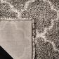 Safavieh Hudson Shag SGH282B-6 6" x 9" Grey/Ivory Area Rug, , large