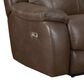 HomeStretch 6-Piece Power Reclining Sectional in Rubix Brown, , large