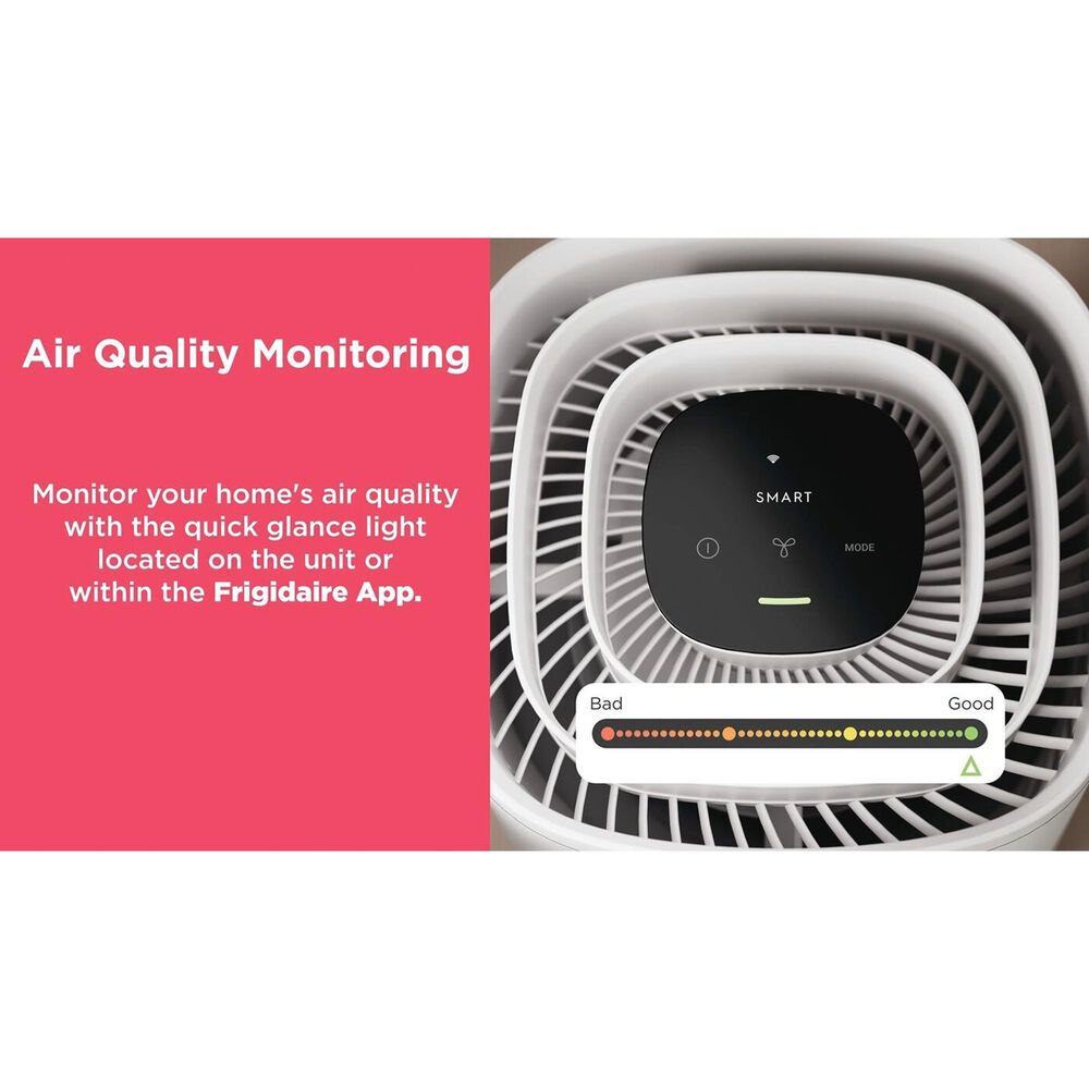 Frigidaire PureA300 XL HEPA Air Purifier with WiFi in White, , large