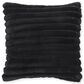 K & K Interiors 18" Square Throw Pillow in Black, , large