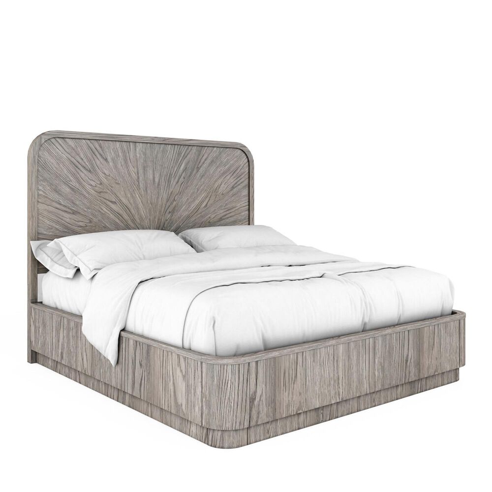 Vantage Vault 4 Piece King Bedroom Set in Mink Gray, , large