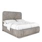 Vantage Vault 4 Piece King Bedroom Set in Mink Gray, , large