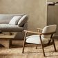 Four Hands Tennison Accent Chair in Durham Cream, , large