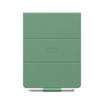 Amazon Kindle Scribe Folio Cover with Magnetic Attach - Plant-Based Leather in Matcha, , large