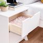 Linon Home Decor Polly 2-Drawer Nightstand in White, , large