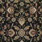 Oriental Weavers Kashan 9946K 9"10" x 12"10" Black Area Rug, , large