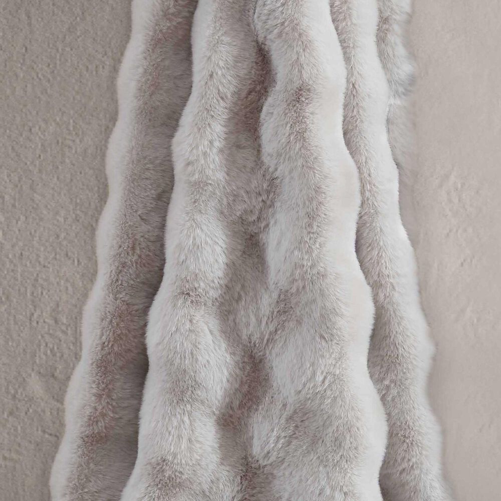 Hallmart Collectibles Bubble 50&quot; x 60&quot; Throw in Gray, , large