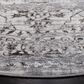 Safavieh Orchard  6"7" Round Grey and Light Grey Area Rug, , large