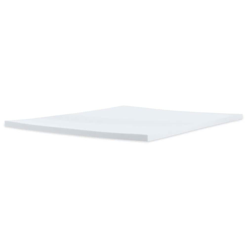 Carpenter Company 2" Hybrid Bliss Memory Foam Twin XL Mattress Topper, , large
