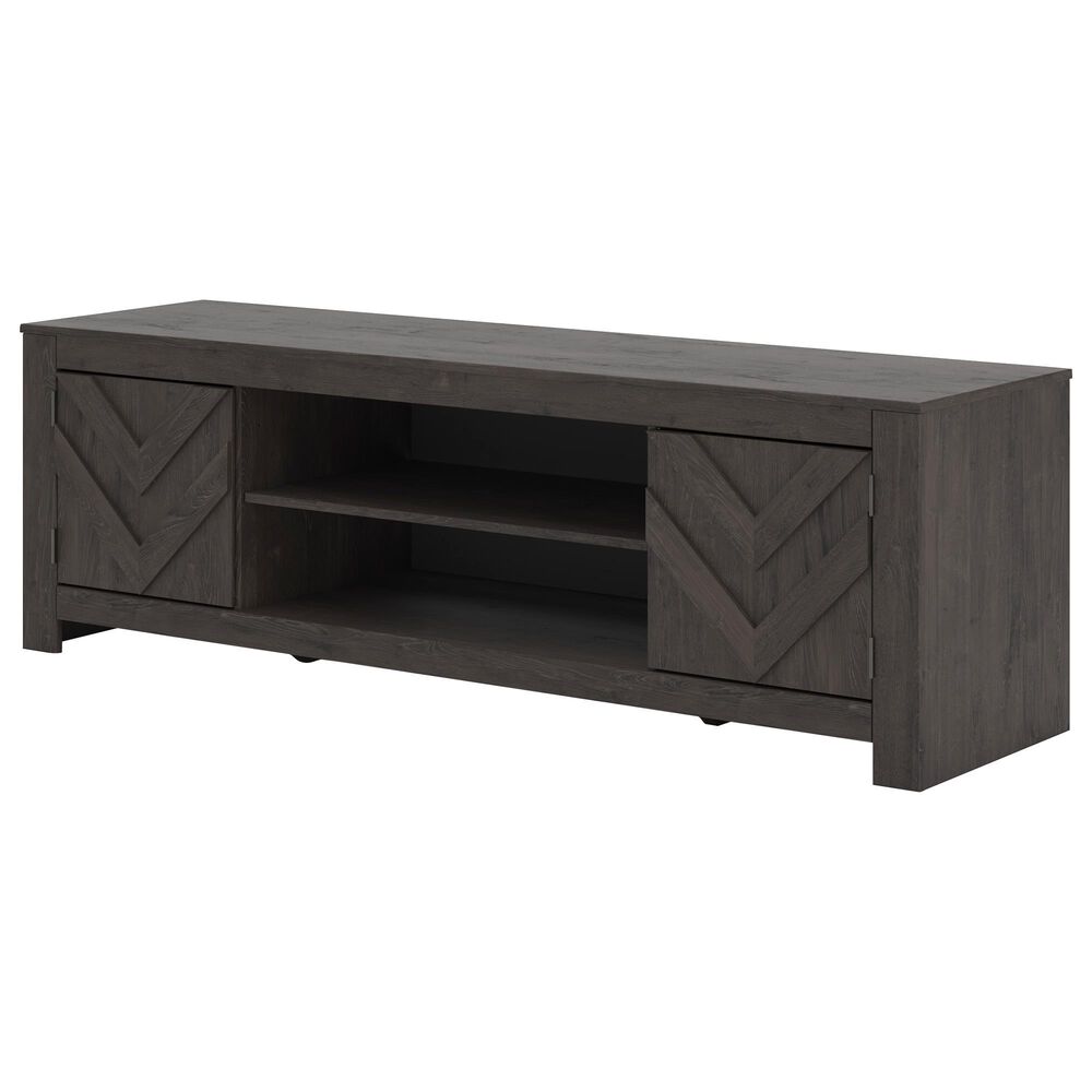 Ashley Cayboni 71" LG TV Stand in Dark Charcoal, , large