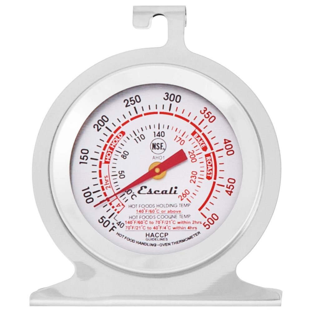 Kitchen Supply Durable Stainless Steel Oven Thermometer in Silver, , large