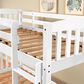 Sable Home Claire Twin over Twin Bunk Bed in White, , large