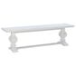 Linon Home Decor Mcleavy Bench in White, , large