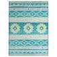 Dalyn Rug Company Phoenix 2"6" x 3"10" Teal Indoor/Outdoor Area Rug, , large
