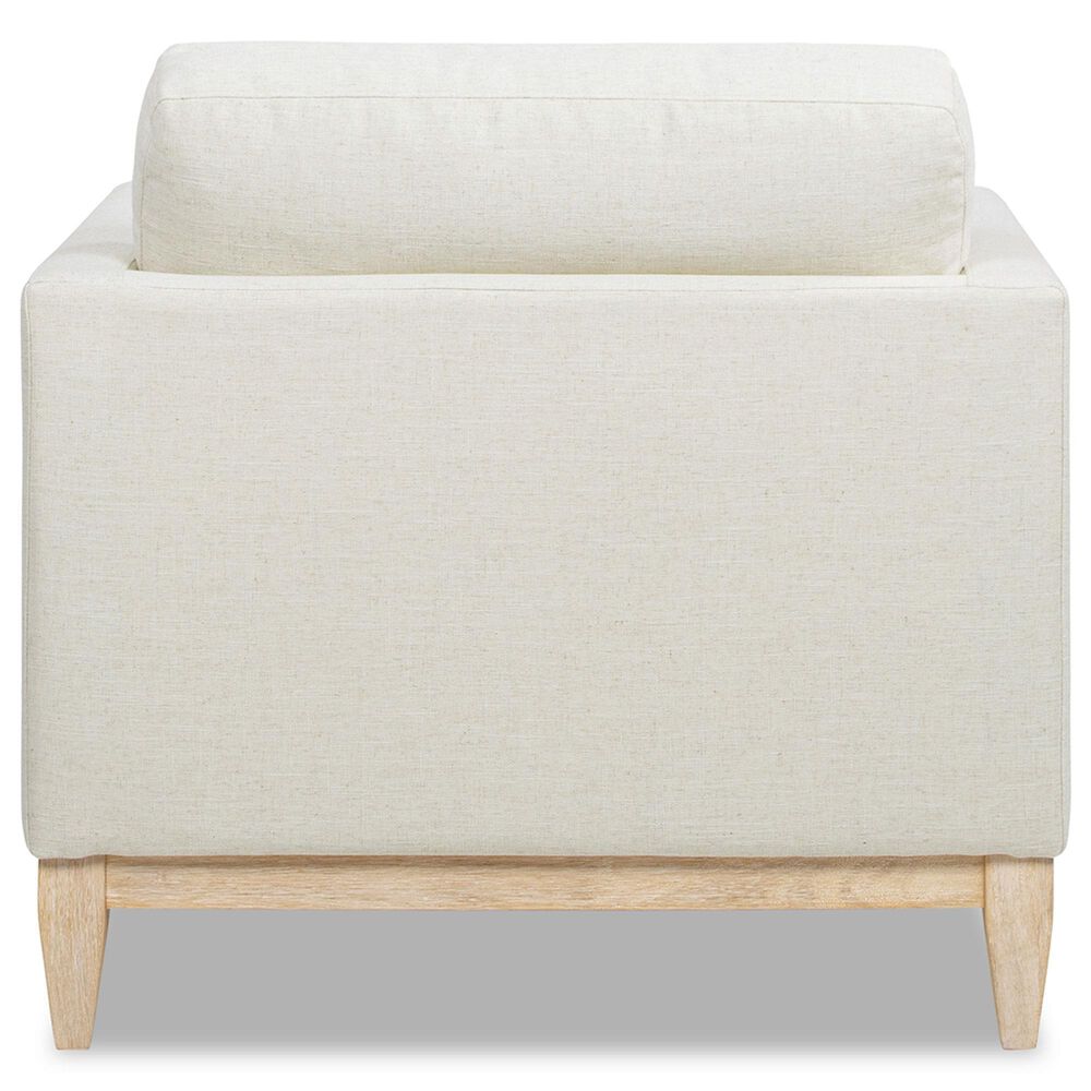 Jennifer Taylor Home Knox Accent Arm Chair in Flax White, , large