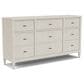 Riverside Furniture Carmella 5 Piece Queen Platform Panel Bedroom Set in Pebble Oak, , large
