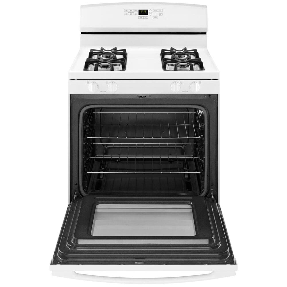 Amana 5.0 Cu. Ft. Gas Range with Self-Clean Option in White, , large