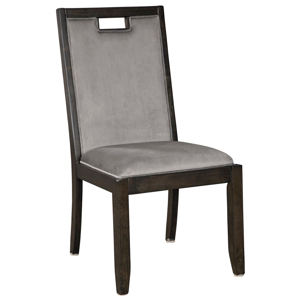 Ashley Hyndell 7-Piece Dining Set in Dark Espresso Brown, , large