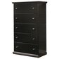 Ashley Maribel 5 Drawer Chest in Black, , large
