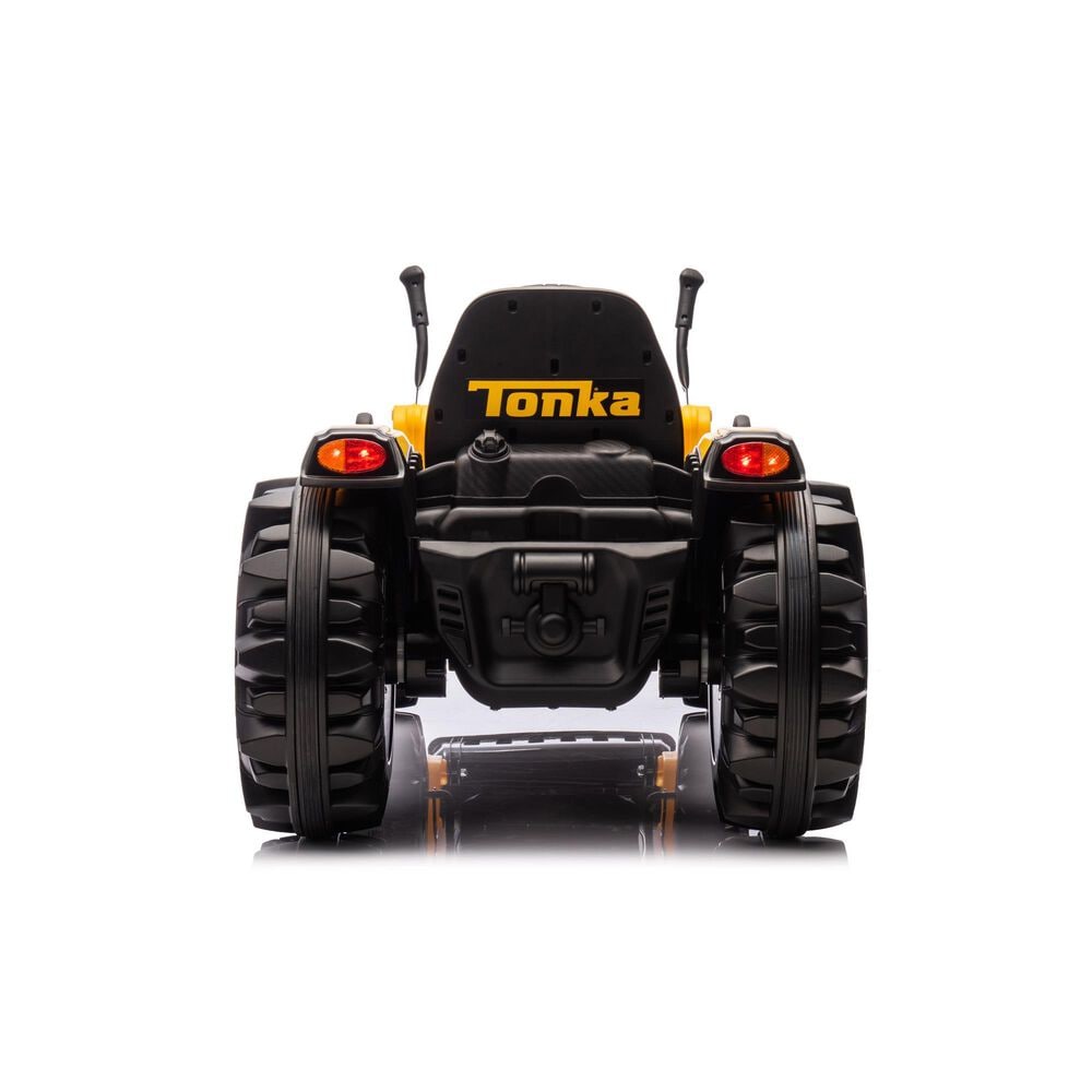 Best Ride On Cars Tonka Construction Tractor 12V Ride On Car in Yellow, , large