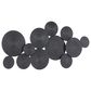 CosmoLiving by Cosmopolitan 23" x 48" Contemporary Abstract Wall Decor in Black, , large