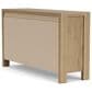 Shannon Hills Davie 4-Piece King Upholstered Bedroom Set in Pale Oak, , large