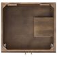 37B Mauri 24" Single Bathroom Vanity with Metal Baase in Walnut Drift with High-Profile 4" White Composite Stone Top, , large