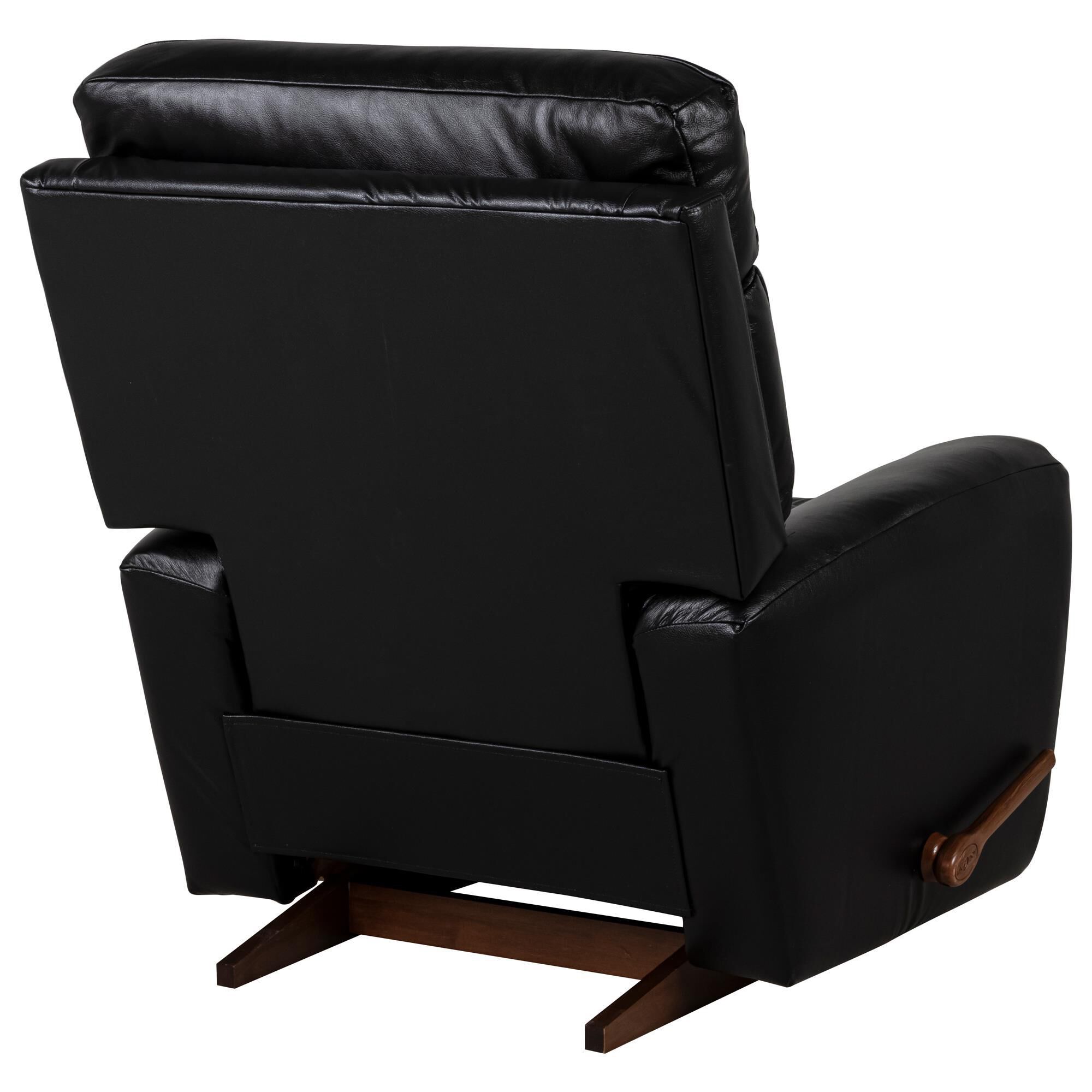 La z boy black leather recliner online