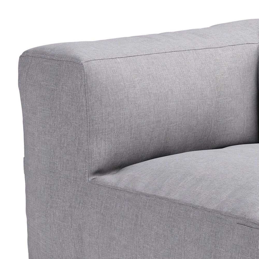 Zuo Modern Luanda Corner Chair in Gray, , large