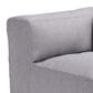 Zuo Modern Luanda Corner Chair in Gray, , large