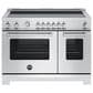 Bertazzoni Master Series 30" Induction Range in Nero Matte and Gold, , large