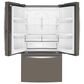 GE Appliances 23.1 Cu. Ft. Counter Depth French Door Refrigerator in Slate, , large